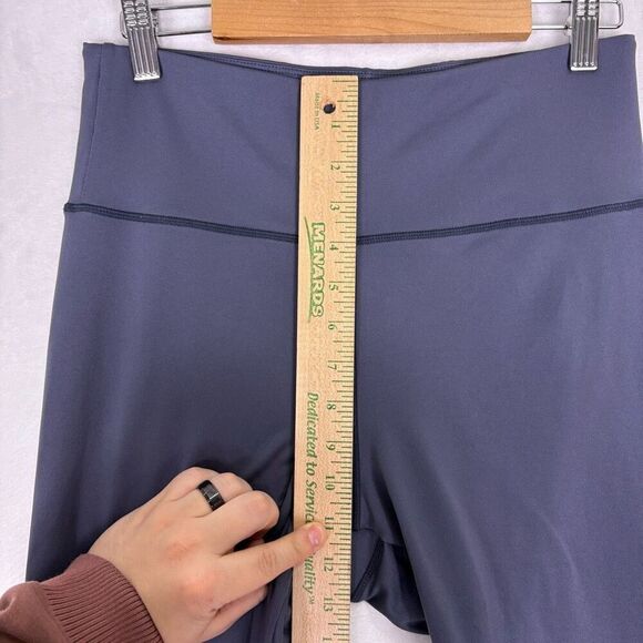 Ivory Ella Blue Leggings with Logo on Side Girl's Size Large - Picture 6 of 12